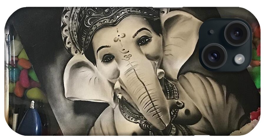 Lord Ganesha Black and White Sketch, Ganesh Drawing, Wall Decor, Religious  Happy Painting, Peaceful Home, Artistic Art Craft Painting - Etsy Finland